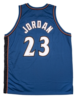 Michael Jordan Signed Washington Wizards Authentic Jersey (PSA/DNA) 